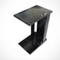Šoninis staliukas Kalune Design Pasific C Sehpa, juodas/baltas kaina ir informacija | Kavos staliukai | pigu.lt