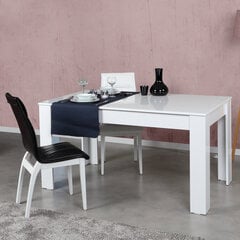 Обеденный стол Kalune Design Oblo, белый цена и информация | Кухонные и обеденные столы | pigu.lt