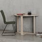 Stalas Kalune Design Middle, šviesiai rudas kaina ir informacija | Virtuvės ir valgomojo stalai, staliukai | pigu.lt