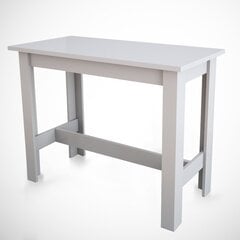 Стол Kalune Design Barra, белый цена и информация | Кухонные и обеденные столы | pigu.lt