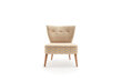 Fotelis Kalune Design Viola Berjer Papatya, geltonas/pilkas kaina ir informacija | Svetainės foteliai | pigu.lt