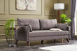 Sofa-lova Kalune Design Bella, smėlio spalvos kaina ir informacija | Sofos | pigu.lt