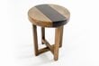 Taburetė Kalune Design Jolo'Jr, ruda/tamsiai ruda kaina ir informacija | Virtuvės ir valgomojo kėdės | pigu.lt