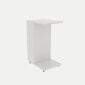 Šoninis staliukas Kalune Design Filinta, baltas kaina ir informacija | Kavos staliukai | pigu.lt