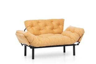 Sofa Kalune Design Nitta, geltona kaina ir informacija | Sofos | pigu.lt