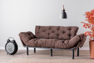 Sofa Kalune Design Nitta Triple, ruda kaina ir informacija | Sofos | pigu.lt