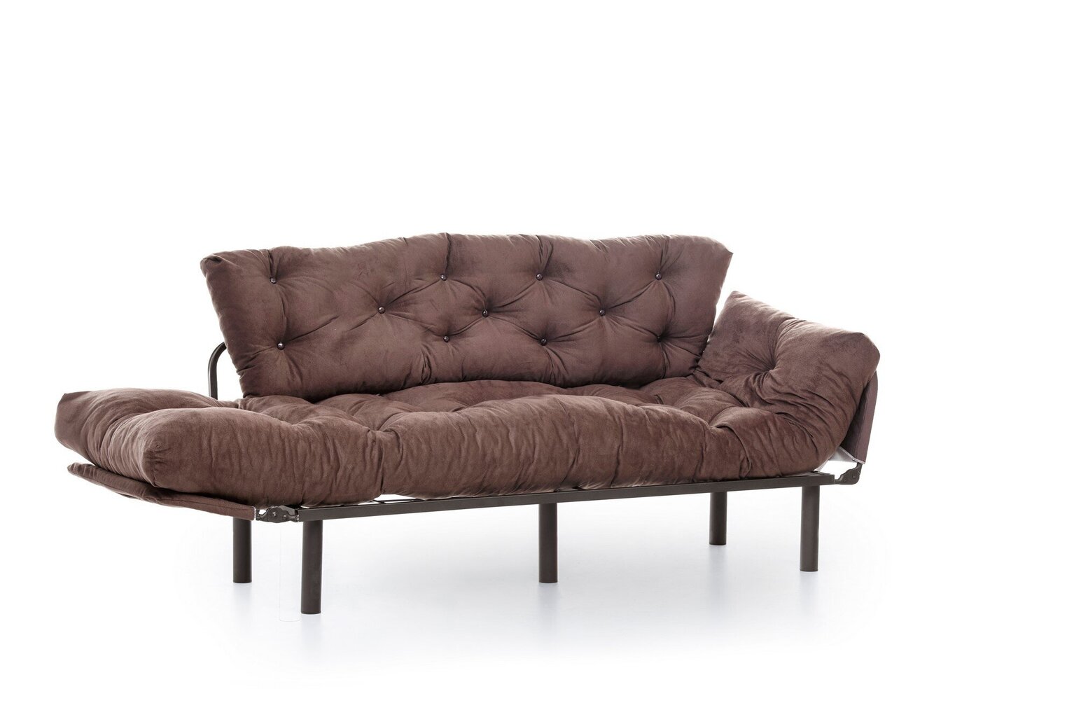 Sofa Kalune Design Nitta Triple, ruda kaina ir informacija | Sofos | pigu.lt