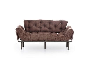 Sofa Kalune Design Nitta Triple, ruda kaina ir informacija | Sofos | pigu.lt