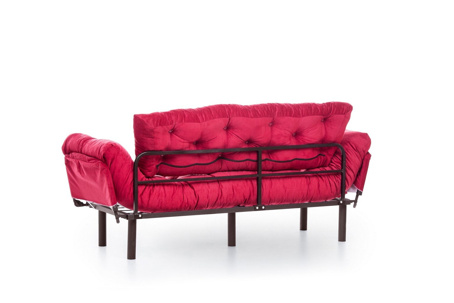 Sofa Kalune Design Nitta Triple, raudona kaina ir informacija | Sofos | pigu.lt