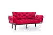 Sofa Kalune Design Nitta Triple, raudona kaina ir informacija | Sofos | pigu.lt