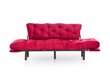 Sofa Kalune Design Nitta Triple, raudona kaina ir informacija | Sofos | pigu.lt