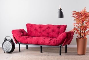 Sofa Kalune Design Nitta Triple, raudona kaina ir informacija | Sofos | pigu.lt