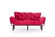 Sofa Kalune Design Nitta Triple, raudona kaina ir informacija | Sofos | pigu.lt