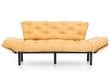 Sofa Kalune Design Nitta Triple, geltona kaina ir informacija | Sofos | pigu.lt