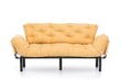 Sofa Kalune Design Nitta Triple, geltona kaina ir informacija | Sofos | pigu.lt