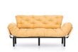 Sofa Kalune Design Nitta Triple, geltona kaina ir informacija | Sofos | pigu.lt