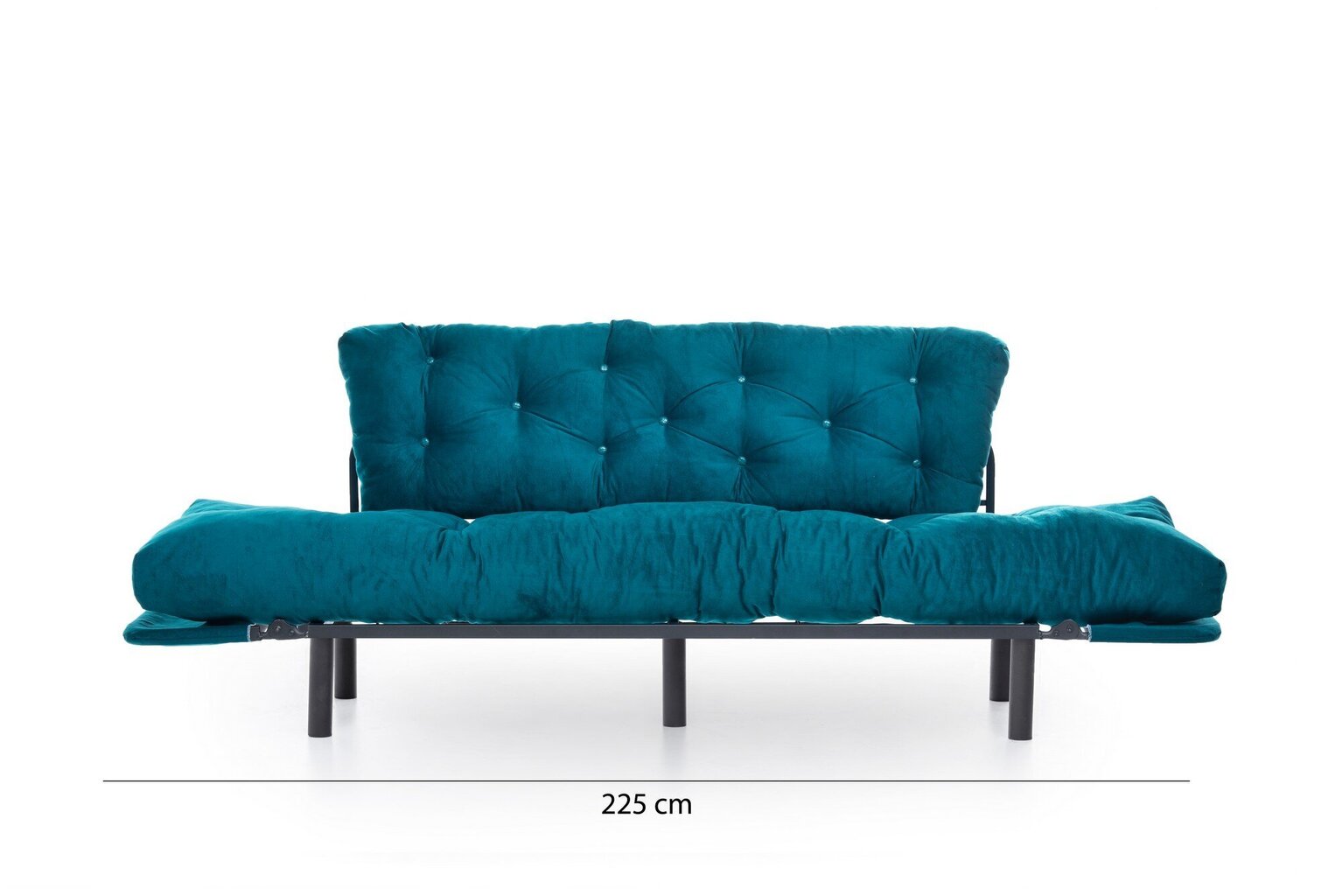 Sofa Kalune Design Nitta Triple, žalia цена и информация | Sofos | pigu.lt