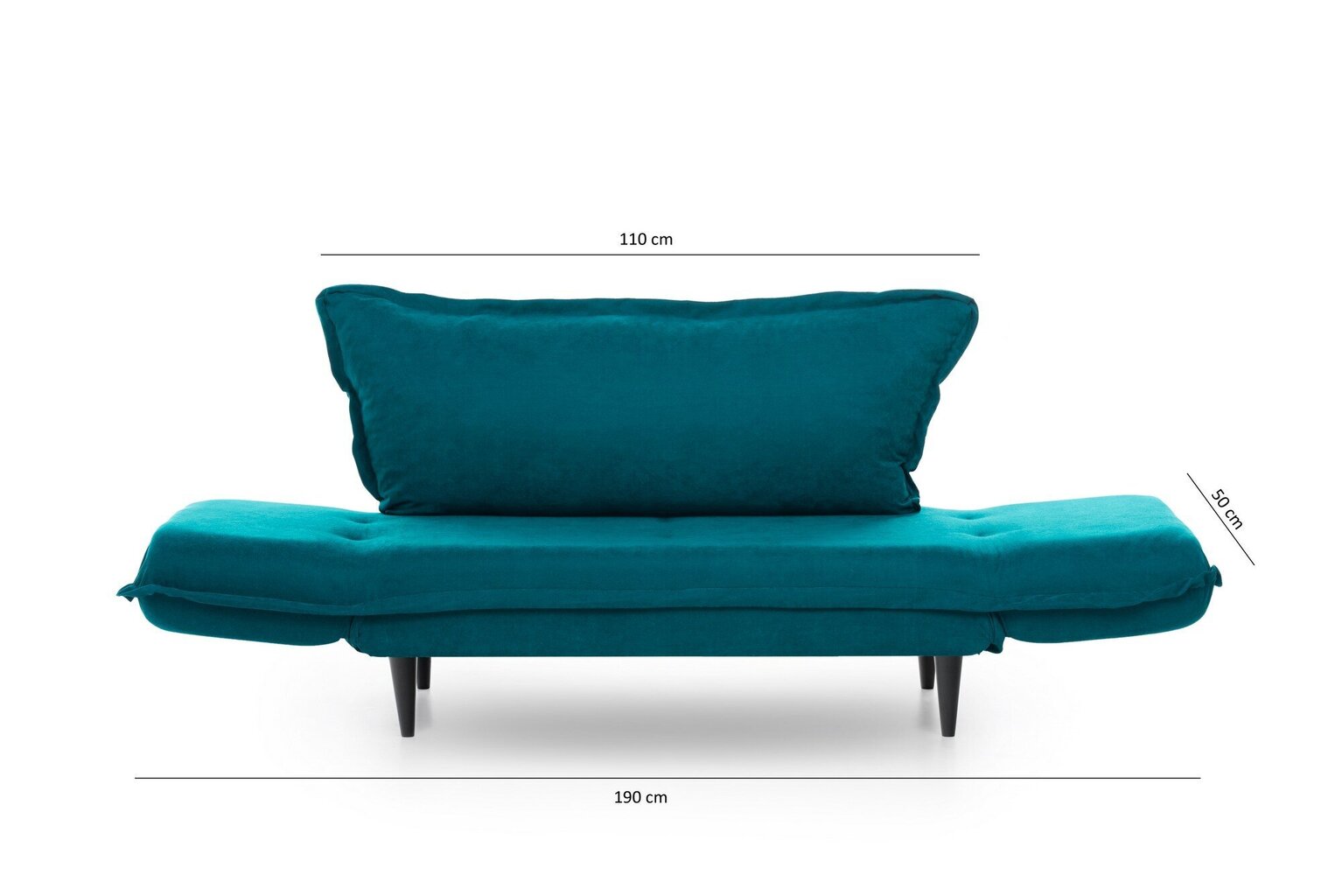 Sofa Kalune Design Chatto, žalia цена и информация | Sofos | pigu.lt