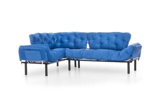 Мягкий уголок Kalune Design Nitta, синий цена и информация | Угловые диваны | pigu.lt
