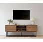 TV staliukas Kalune Design Rodez 140, rudas/juodas kaina ir informacija | TV staliukai | pigu.lt