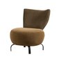 Fotelis Kalune Design Loly, rudas kaina ir informacija | Svetainės foteliai | pigu.lt