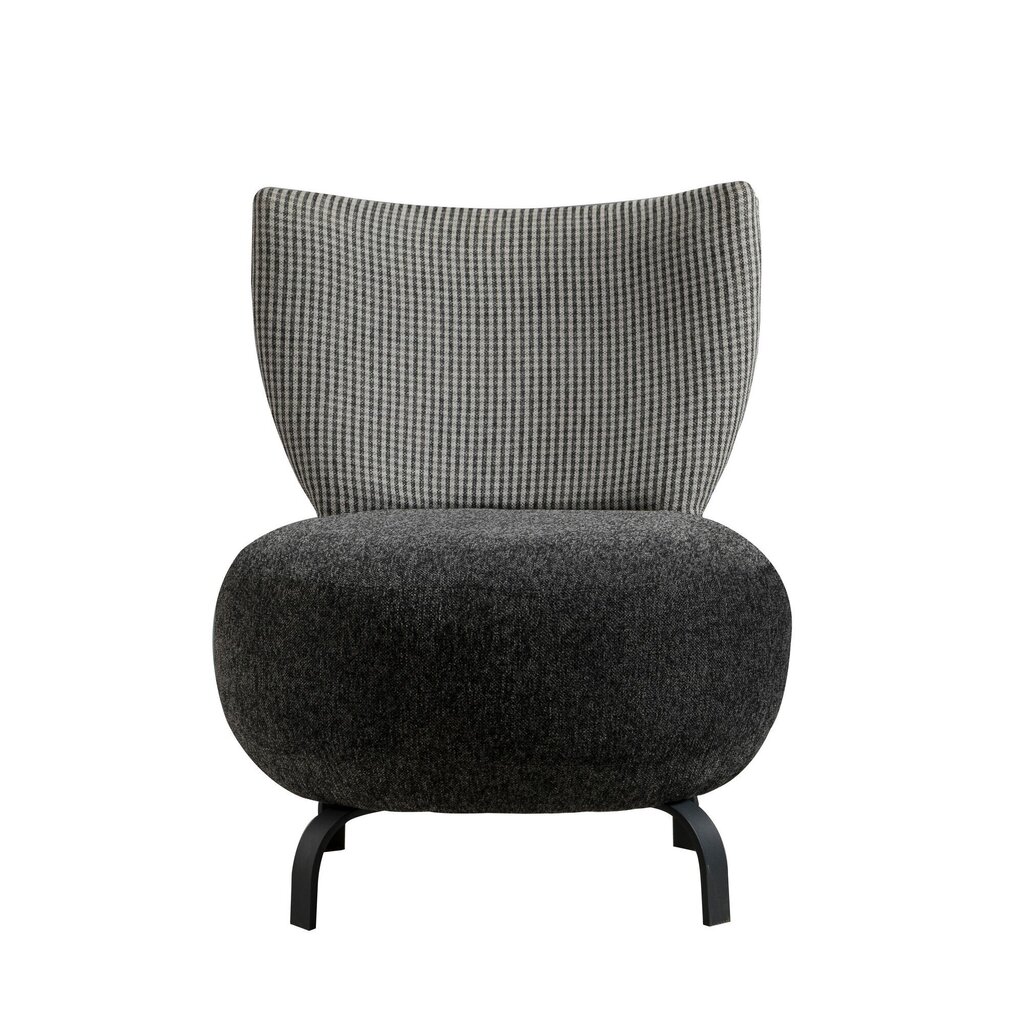 2-jų fotelių komplektas Kalune Design Loly, pilkas kaina ir informacija | Svetainės foteliai | pigu.lt