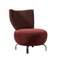 2-jų fotelių komplektas Kalune Design Loly, raudonas цена и информация | Svetainės foteliai | pigu.lt