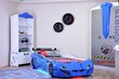 Vaikiška lova Kalune Design MNV1, mėlyna kaina ir informacija | Vaikiškos lovos | pigu.lt