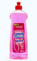 Crystale очиститель для посудомоечных машин Pink Grapefruit and Pomegranate, 500 мл цена и информация | Средства для мытья посуды | pigu.lt
