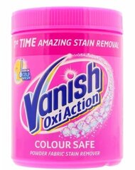 Пятновыводитель «Vanish» Oxi Action, Color Safe Pink Powder, 850 г цена и информация | Средства для стирки | pigu.lt