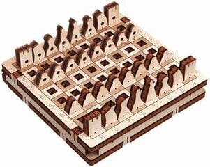 Medinis 3D galvosūkis - žaidimas Mr.Playwood Chess, 14 m.+ kaina ir informacija | Konstruktoriai ir kaladėlės | pigu.lt