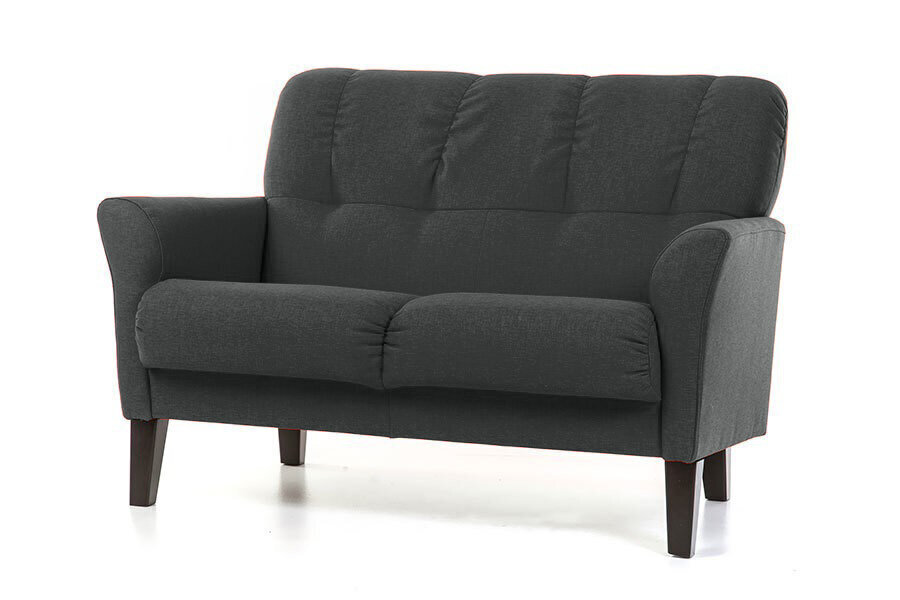 Sofa Katri 2, juoda kaina ir informacija | Sofos | pigu.lt