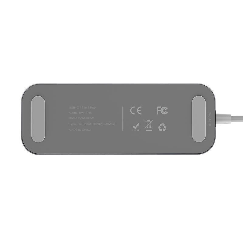 Adapteris 11in1 Blitzwolf BW-TH8 Hub, USB-C kaina ir informacija | Adapteriai, USB šakotuvai | pigu.lt