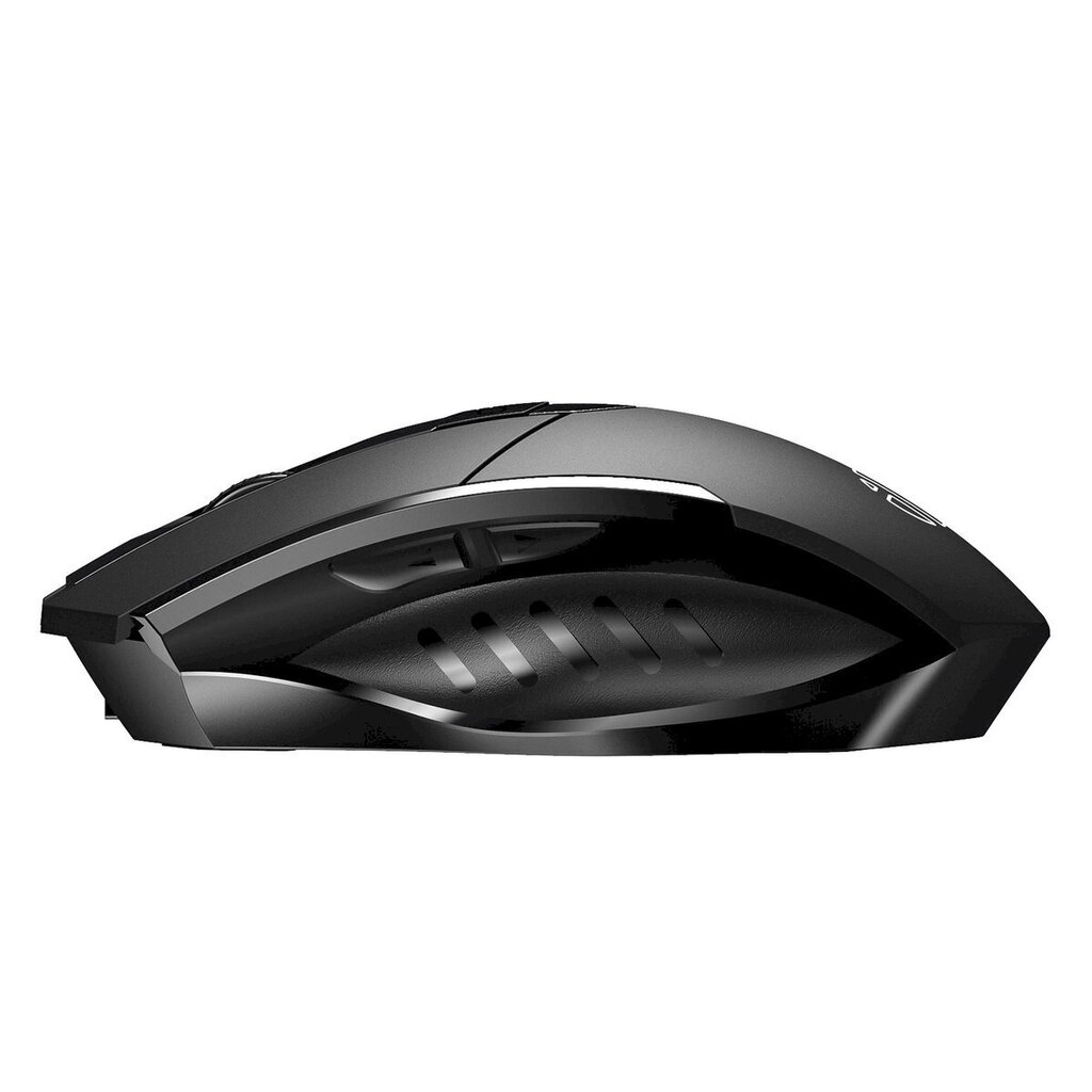 Belaidė pelė Inphic PM6 Wireless Mouse, juoda цена и информация | Pelės | pigu.lt