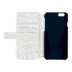 GUFLBKP6SCOBE Guess Shiny Croco Book Case, skirtas iPhone 6/6S kaina ir informacija | Telefono dėklai | pigu.lt