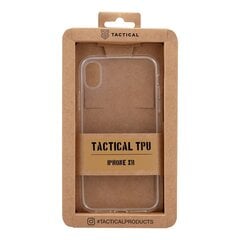 Tactical TPU Cover, skirtas Apple iPhone XR, skaidrus kaina ir informacija | Telefono dėklai | pigu.lt