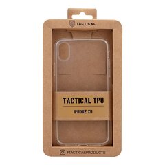 Tactical TPU Cover, skirtas Apple iPhone XR, skaidrus kaina ir informacija | Telefono dėklai | pigu.lt