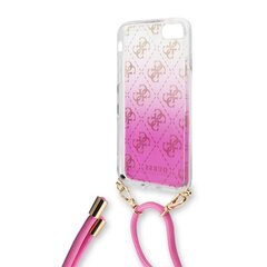 GUHCI8WO4GPI Guess 4G Electroplated Cover for iPhone 8/SE2020 Pink цена и информация | Чехлы для телефонов | pigu.lt