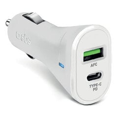Автомобильное зарядное устройство SBS TECRPD20W цена и информация | Зарядные устройства для телефонов | pigu.lt