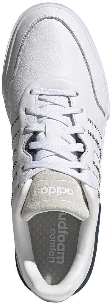 Sportiniai batai vyrams Adidas ClubCourt H68184 9 5, balti kaina ir informacija | Kedai vyrams | pigu.lt