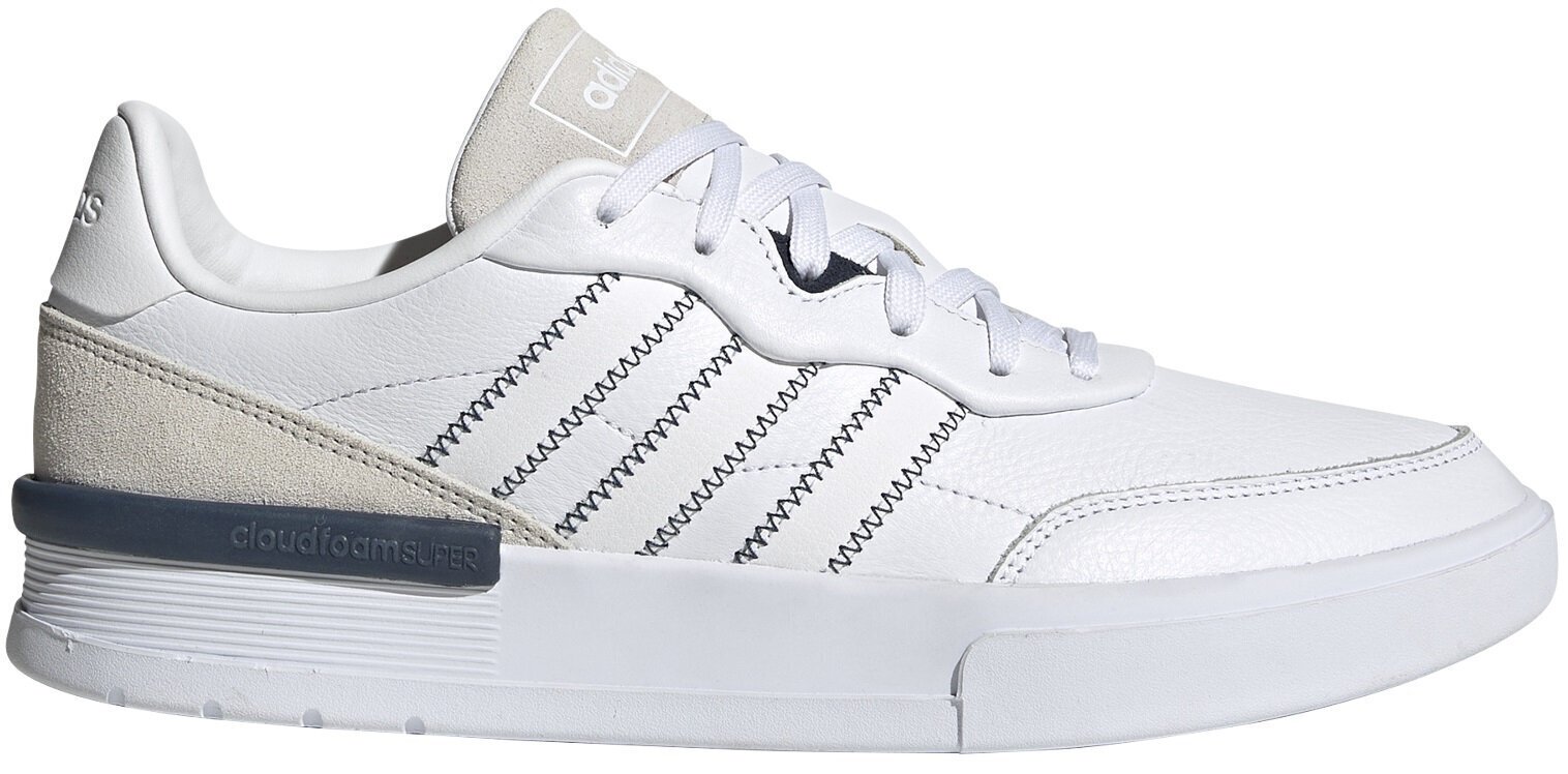 Sportiniai batai vyrams Adidas ClubCourt H68184 9 5, balti kaina ir informacija | Kedai vyrams | pigu.lt