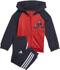 Cпортивный костюм Adidas I Bos Logo Fz J Red Blue H28832/86 цена и информация | Комплекты для мальчиков | pigu.lt