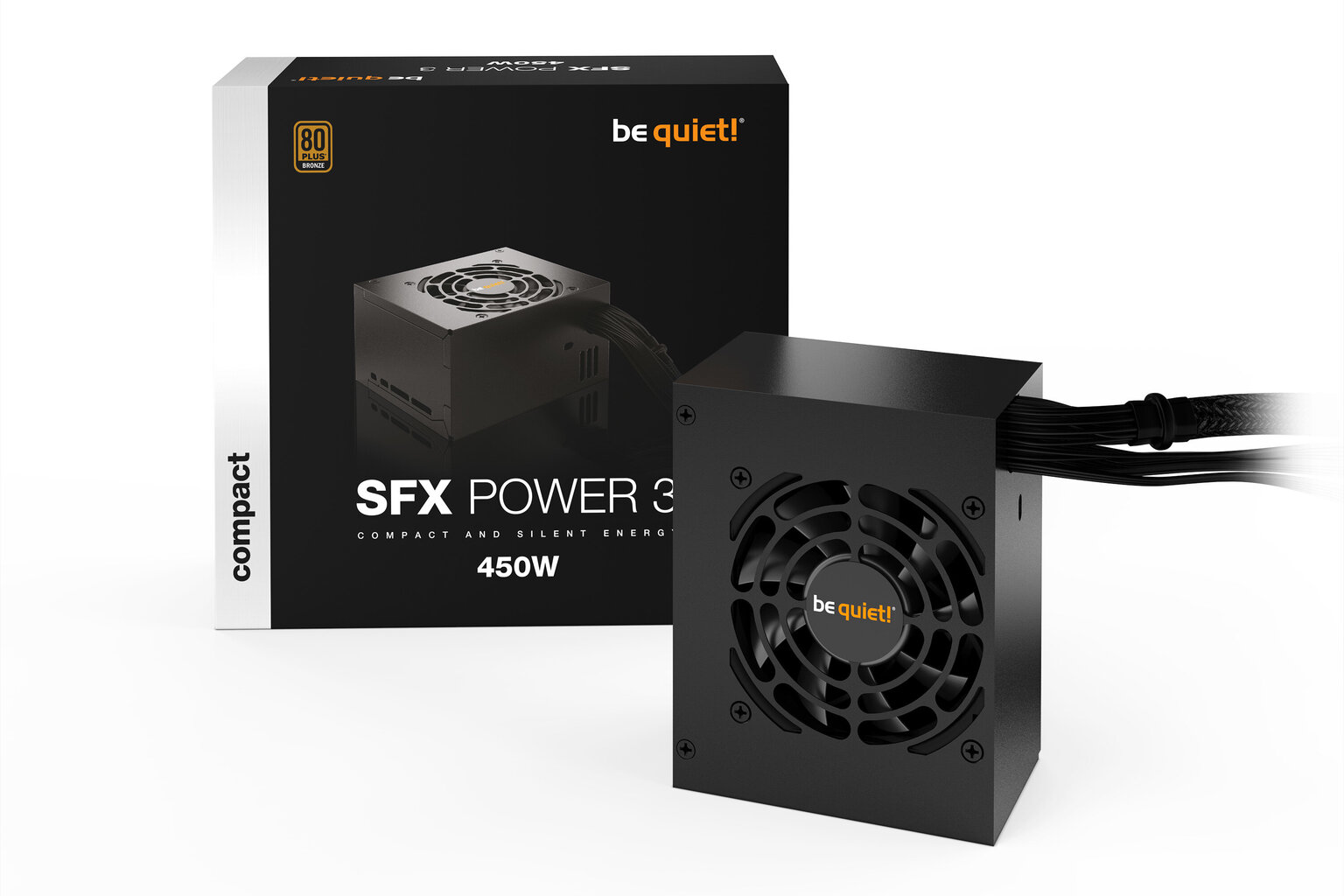 Be Quiet! SFX Power 3 - 450W BN321 kaina ir informacija | Maitinimo šaltiniai (PSU) | pigu.lt