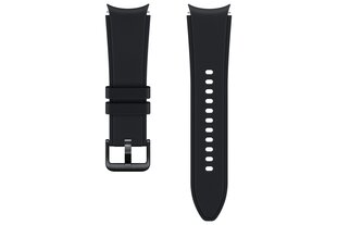 Sport Band браслет для часов предназначен Samsung Galaxy Watch4, 20mm, M/L, черный цена и информация | Аксессуары для смарт-часов и браслетов | pigu.lt