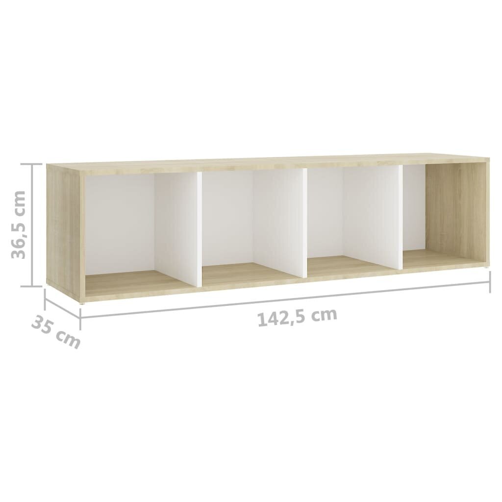 TV spintelės, 142,5 x 35 x 36,5 cm, 2 vnt kaina ir informacija | TV staliukai | pigu.lt