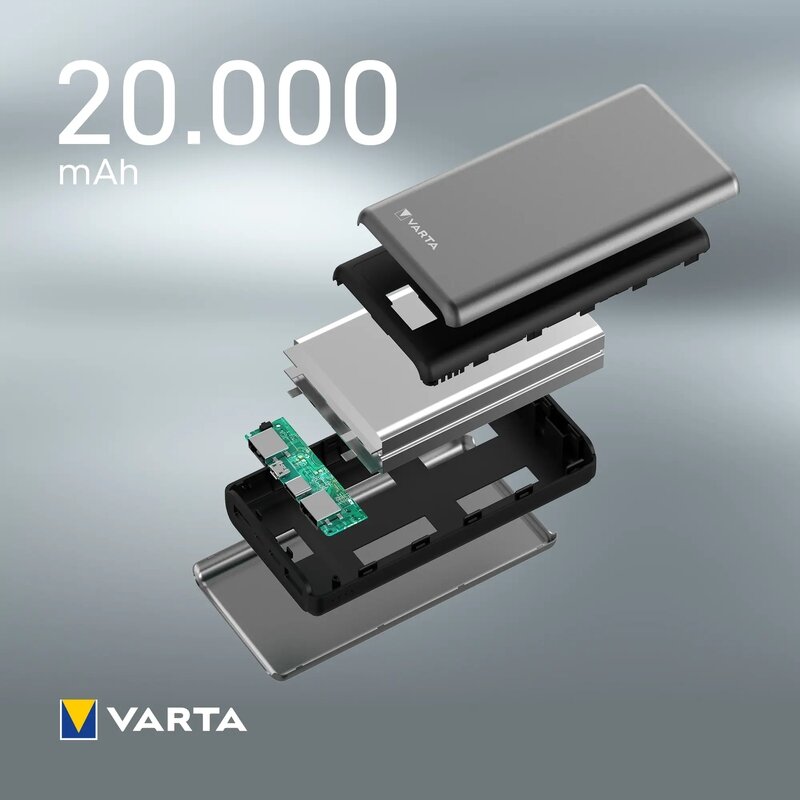 Varta Power Bank Fast Energy 20000mAh цена и информация | Atsarginiai maitinimo šaltiniai (power bank) | pigu.lt