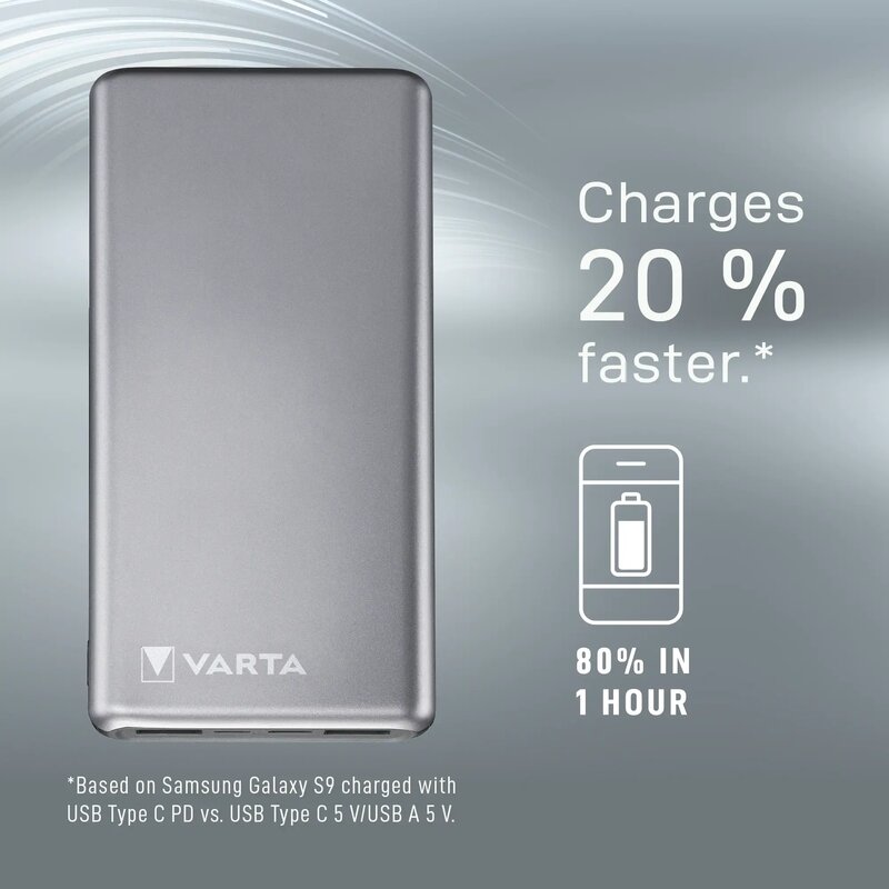 Varta Power Bank Fast Energy 20000mAh kaina ir informacija | Atsarginiai maitinimo šaltiniai (power bank) | pigu.lt