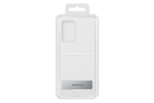 EF-JA525CTE Samsung Clear Standing Cover, skirtas Galaxy A52, skiadrus kaina ir informacija | Telefono dėklai | pigu.lt