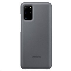 EF-NG985PJE Samsung LED S-View Case, skirtas Galaxy S20+, pilkas kaina ir informacija | Telefono dėklai | pigu.lt