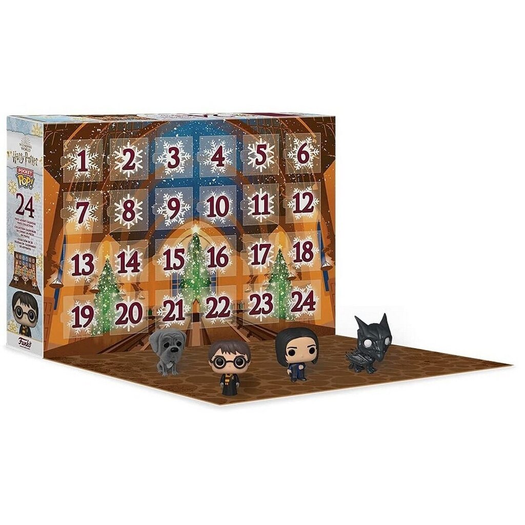 POP! Pocket Keychain: Harry Potter Advent Calendar incl. 24 Vinyl Figures kaina ir informacija | Žaidėjų atributika | pigu.lt
